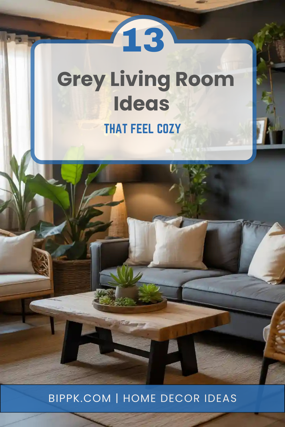 13 Grey Living Room Ideas That Feel Cozy