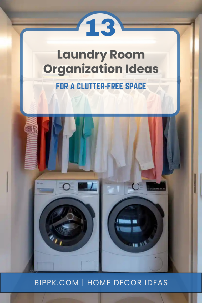 13 Laundry Room Organization Ideas for a Clutter-Free Space