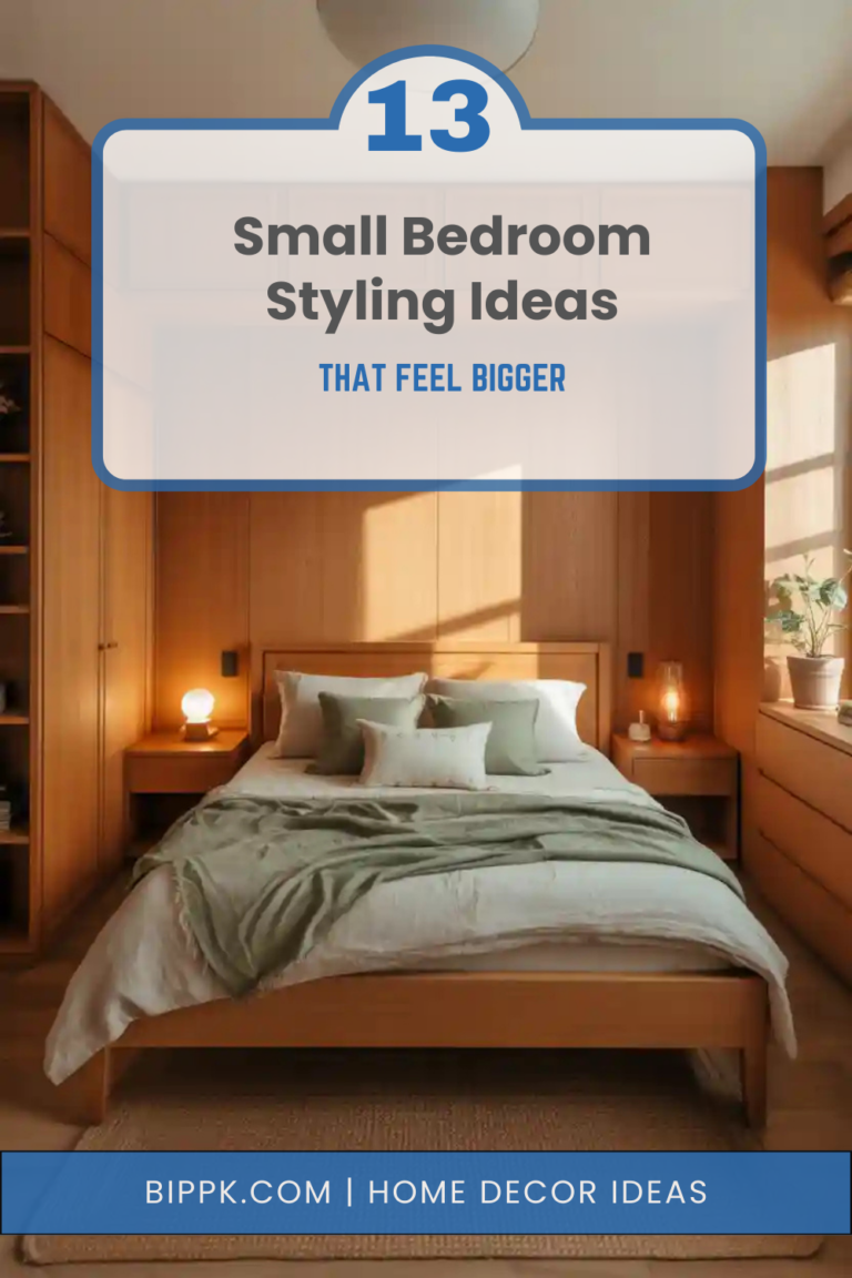 13 Small Bedroom Styling Ideas That Feel Bigger