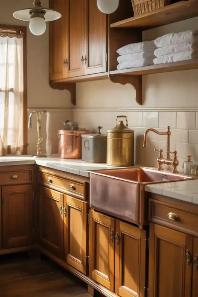  Brass, Copper, or Aged Metal Accents for Timeless Warmth