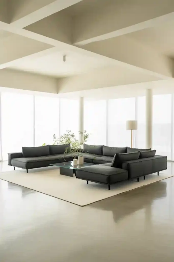  Choose Low-Profile Furniture for an Open Feel