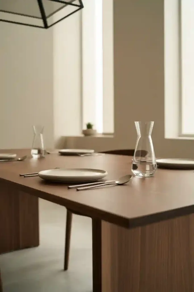 Minimal Tableware for a Polished Look