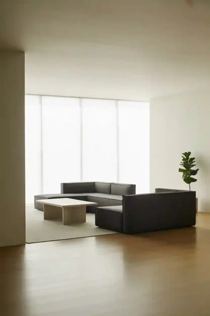 Minimalist Layout for Visual Calm