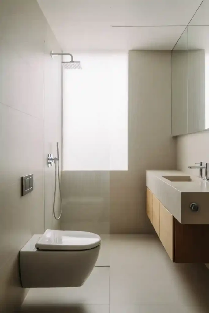 Minimalist Three-Fixture Layout