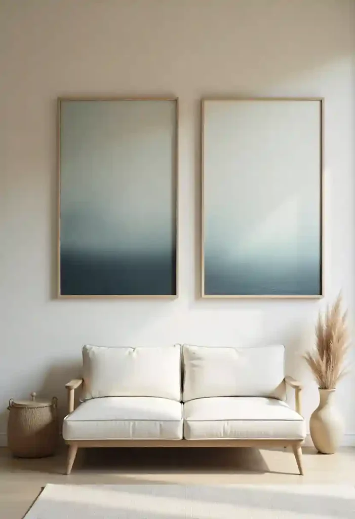 Neutral Gallery Walls