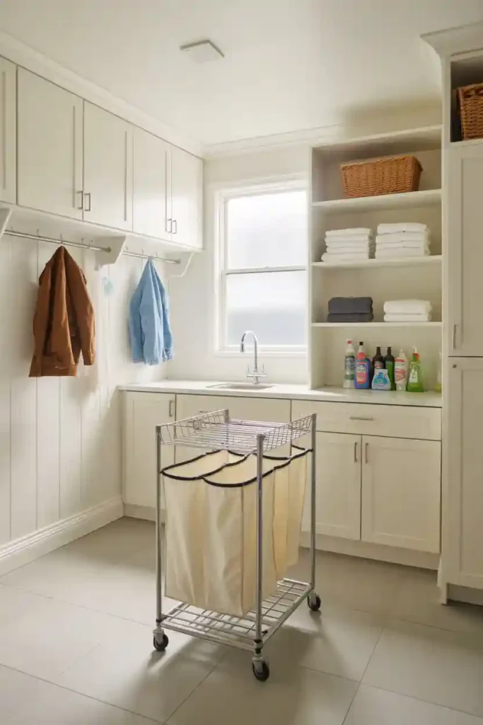 Rolling Laundry Carts