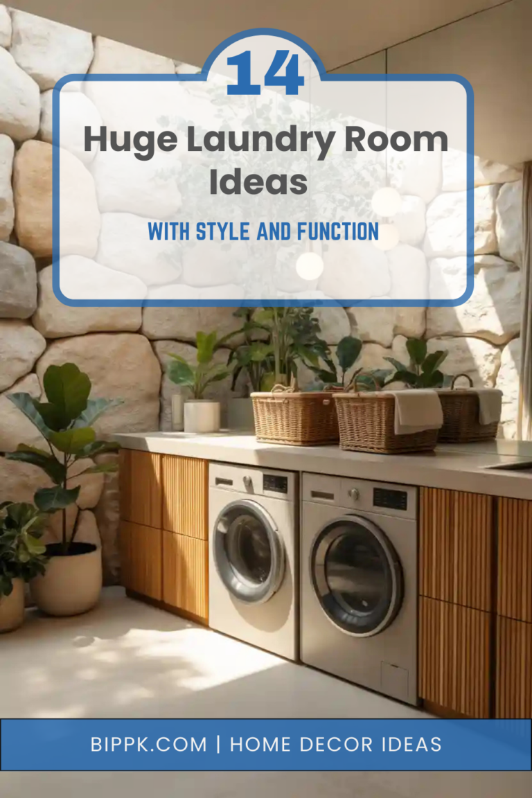 14 Huge Laundry Room Ideas with Style and Function