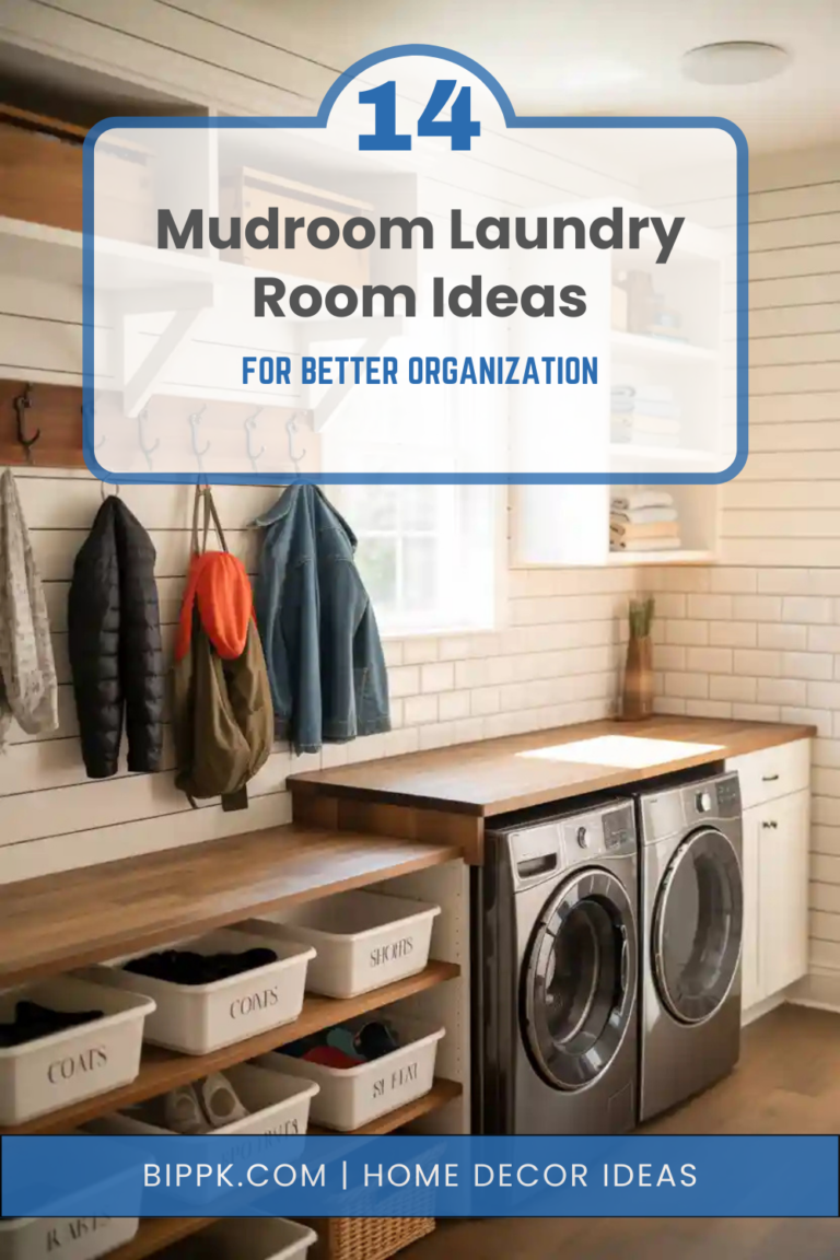 14 Mudroom Laundry Room Ideas for Better Organization