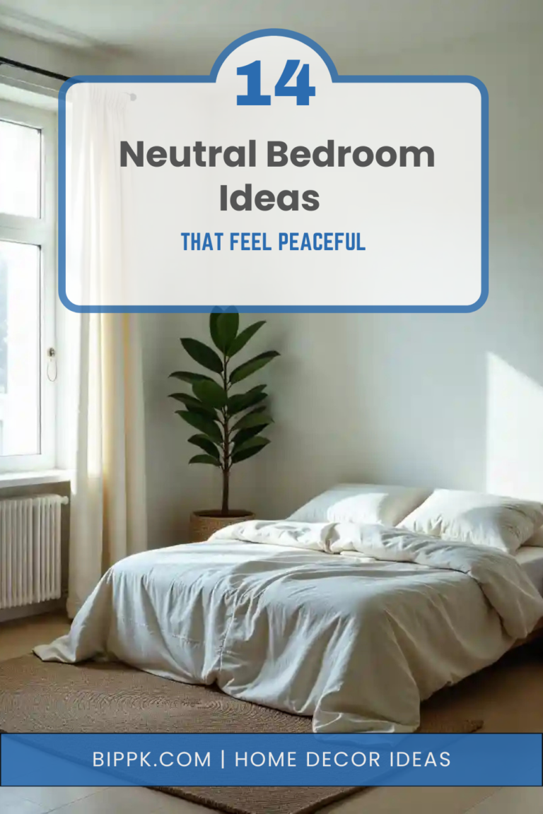 14 Neutral Bedroom Ideas That Feel Peaceful