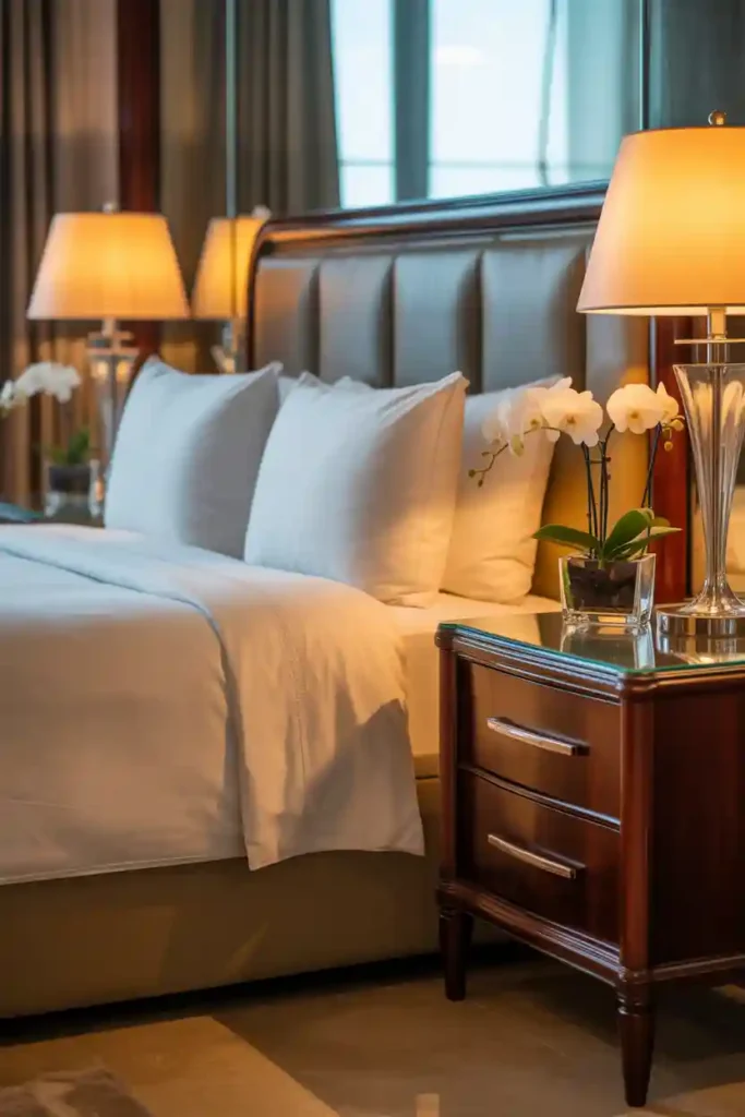 Choose Symmetrical Nightstands