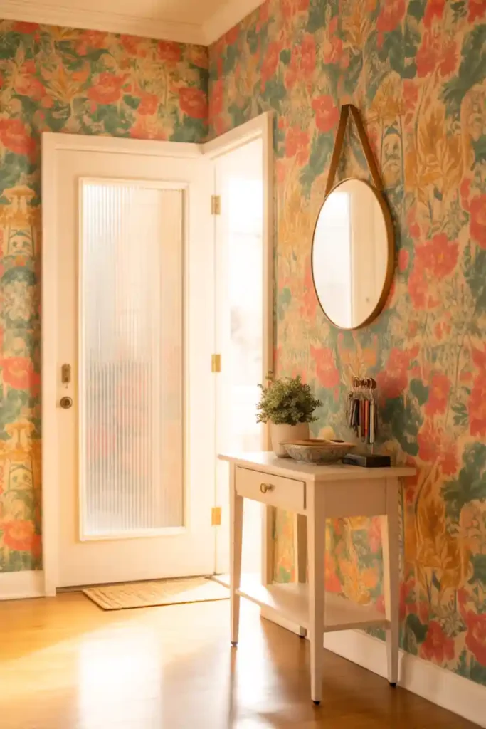 Colorful or Patterned Wallpaper