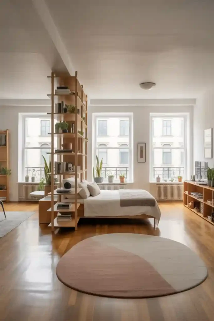 Separate the Bed Area Subtly