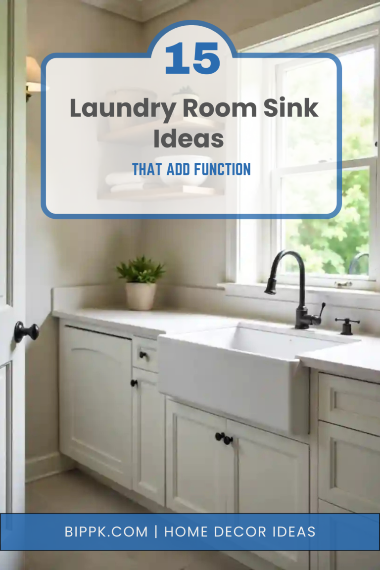 15 Laundry Room Sink Ideas That Add Function