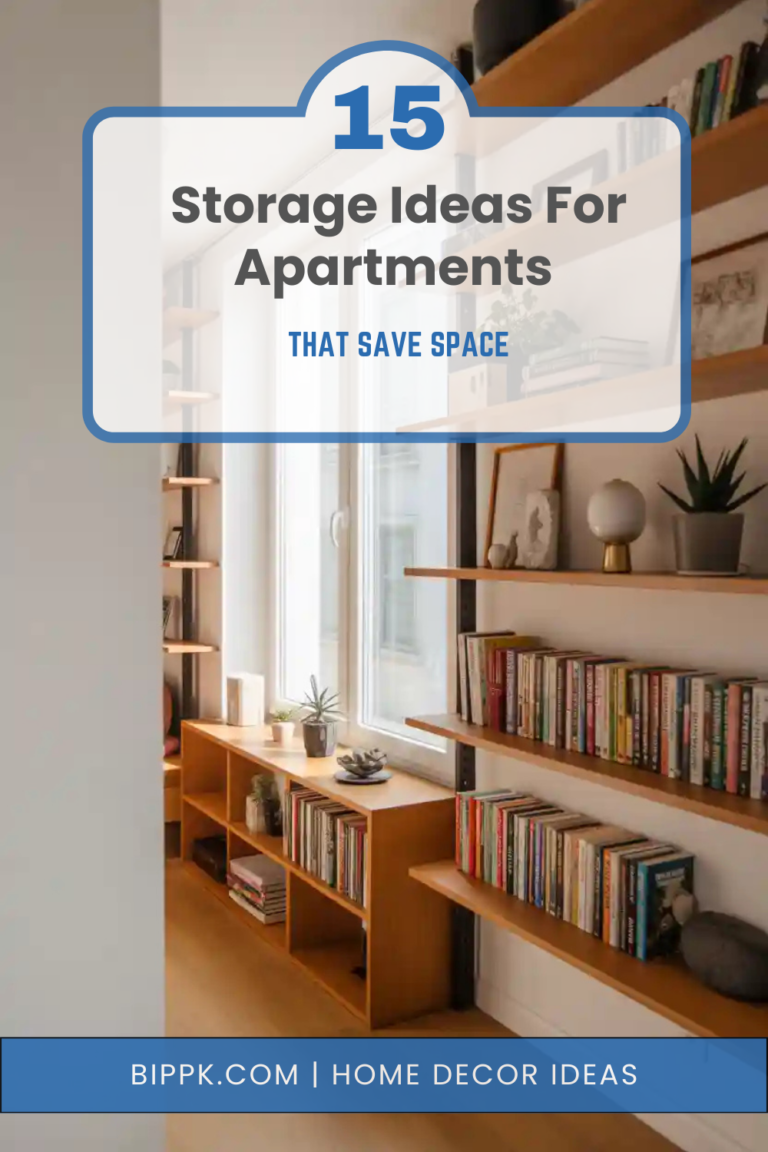 15 Storage Ideas For Apartments That Save Space