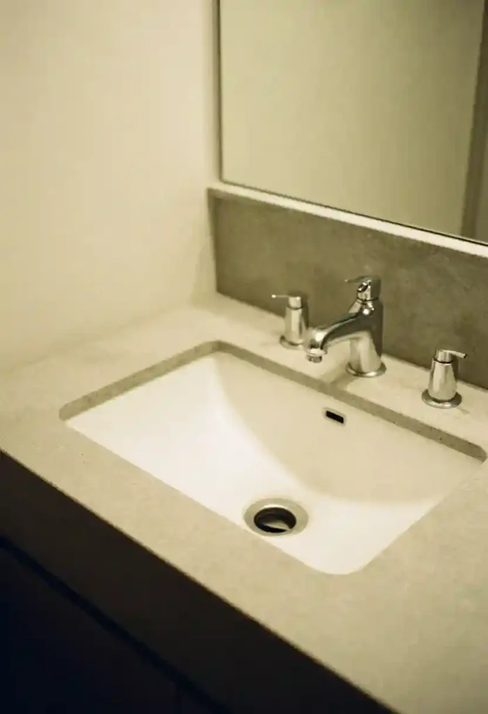 Minimalist Laundry Sink Design