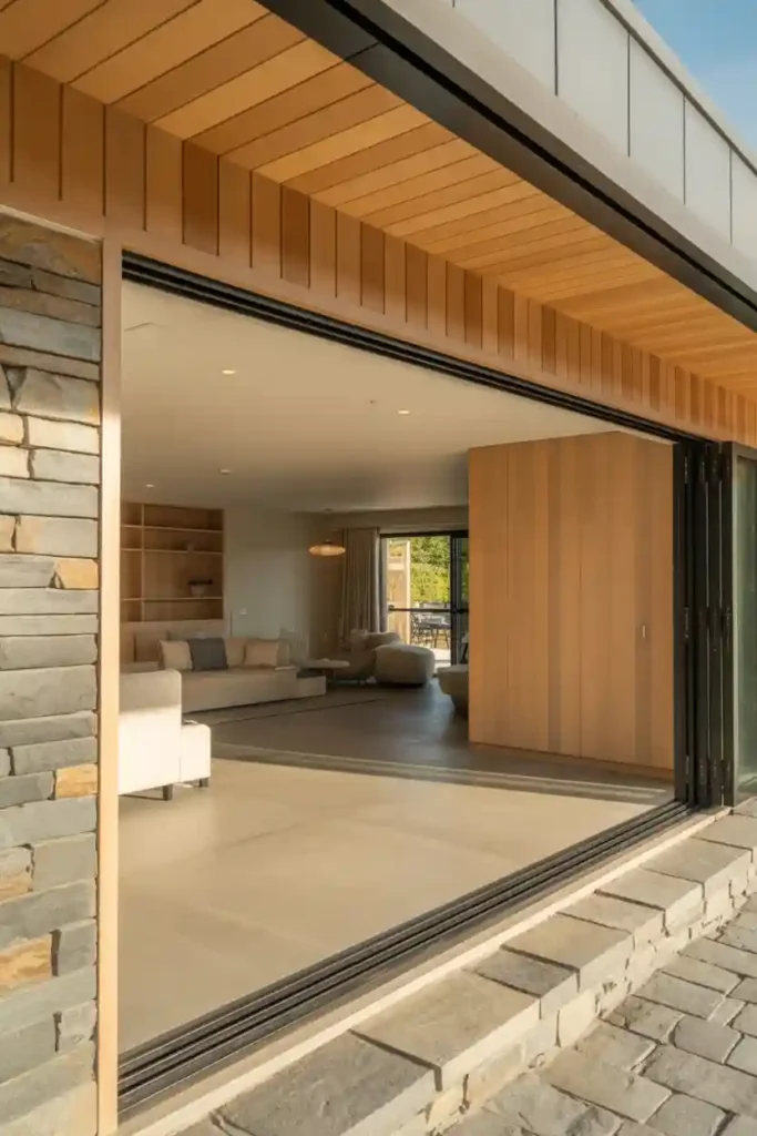 Natural Materials for a Fresh, Open Fee