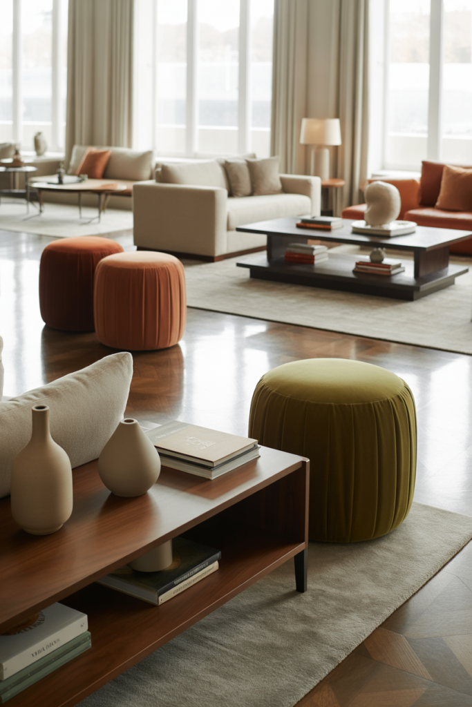 Use Accent Pieces to Fill Visual Gaps