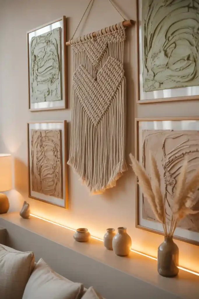 Warm Wall Art and Textures