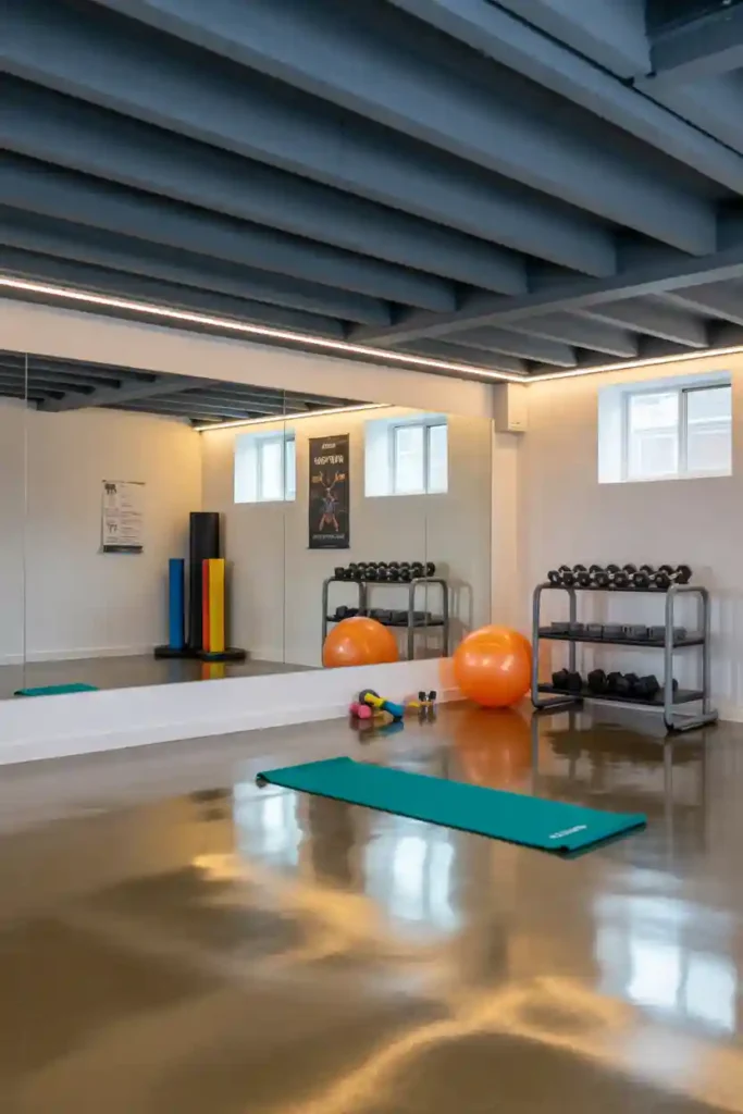 Workout or Activity Area