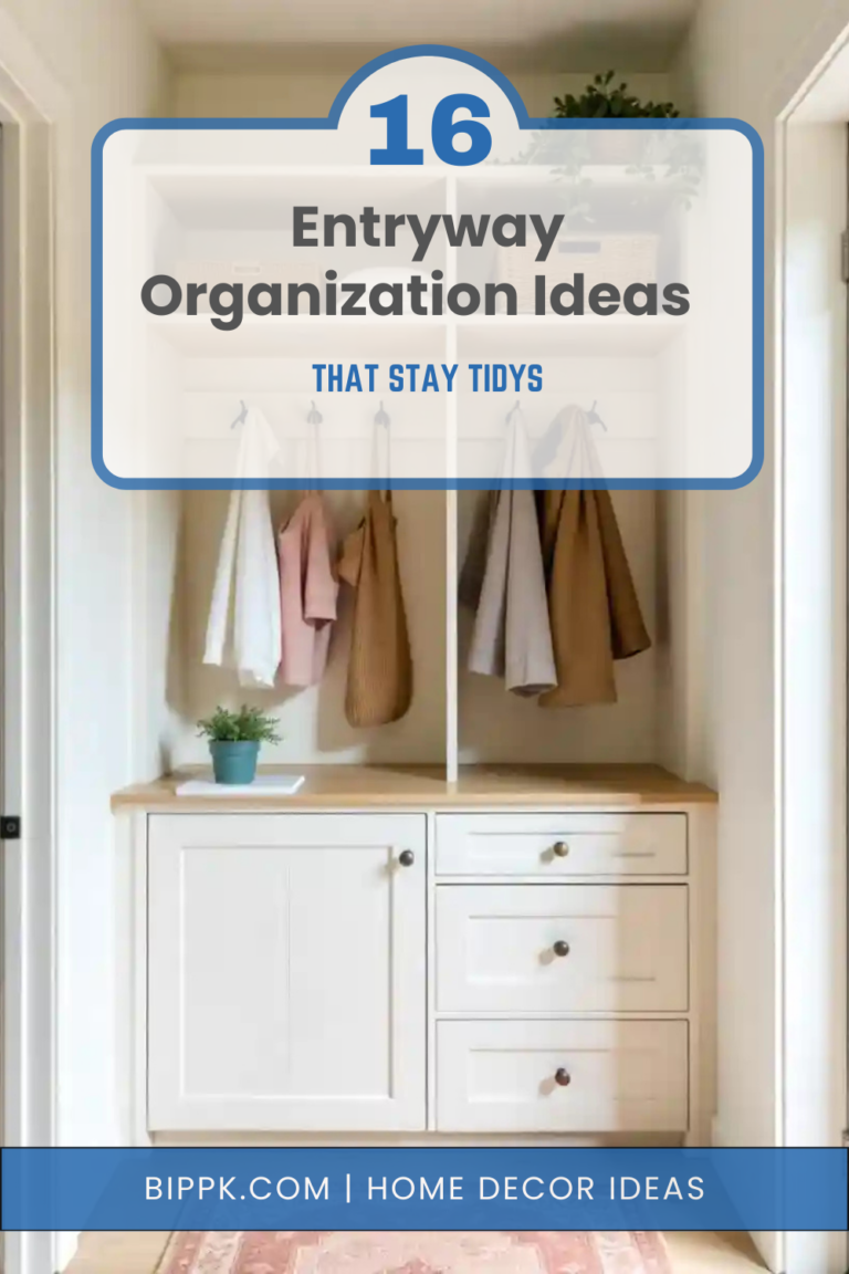 16 Entryway Organization Ideas That Stay Tidy