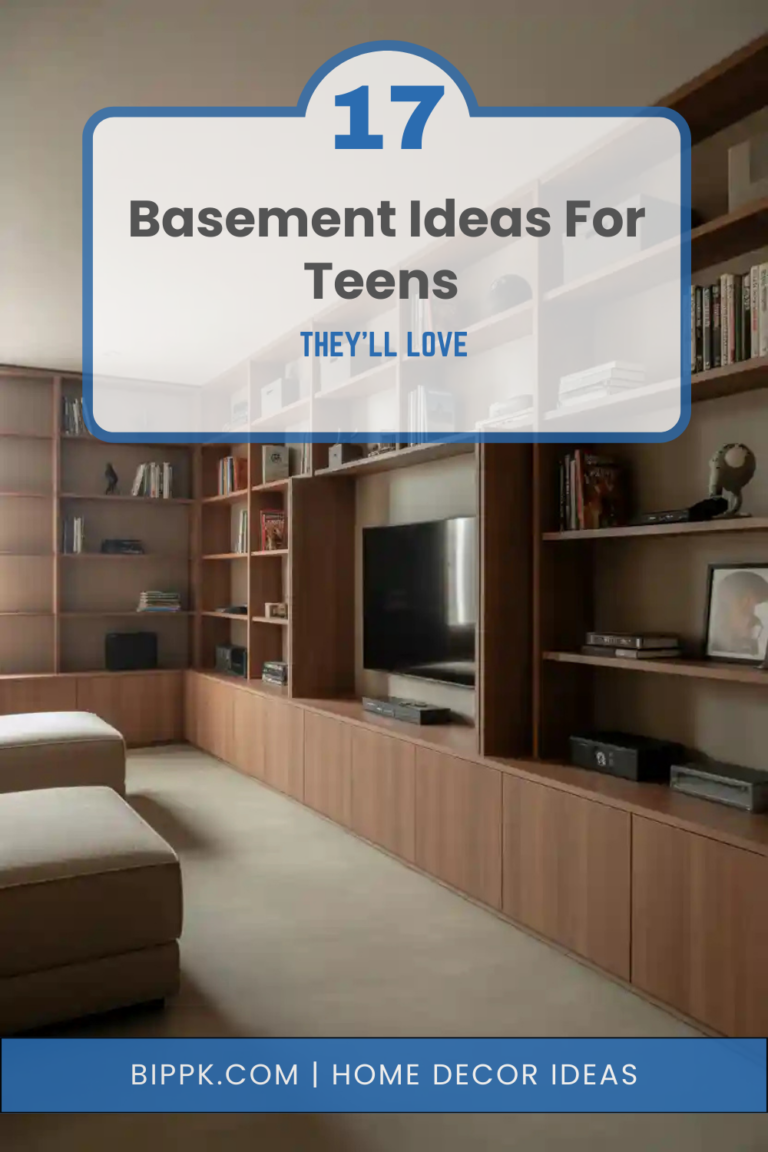 17 Basement Ideas For Teens They’ll Love