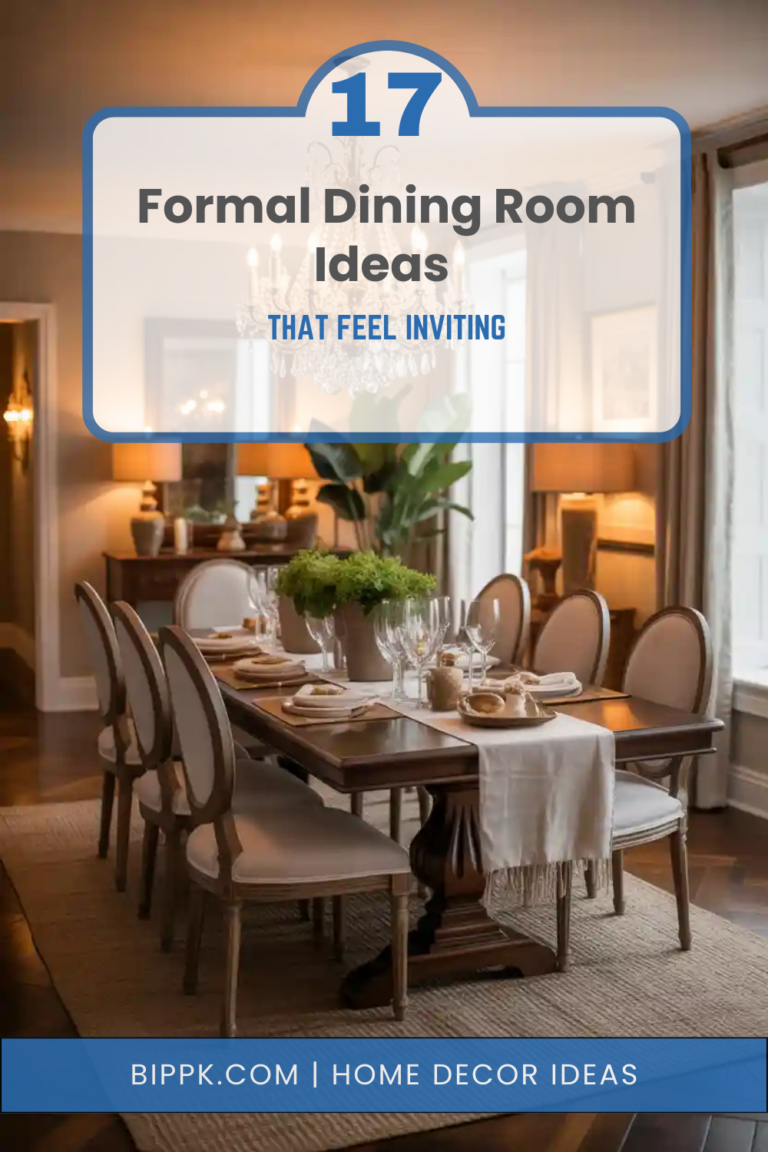 17 Formal Dining Room Ideas That Feel Inviting