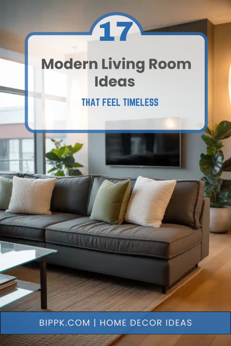 17 Modern Living Room Ideas That Feel Timeless