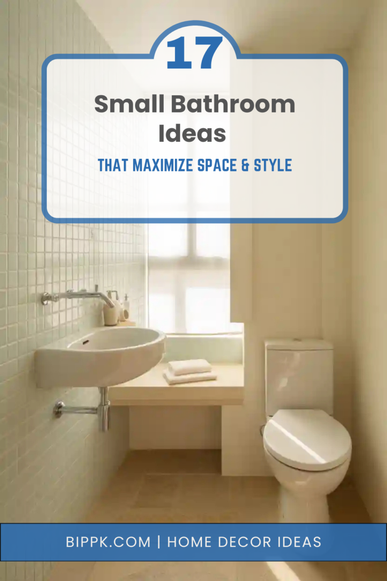 17 Small Bathroom Ideas That Maximize Space & Style