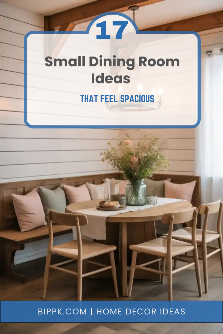 17 Small Dining Room Ideas That Feel Spacious