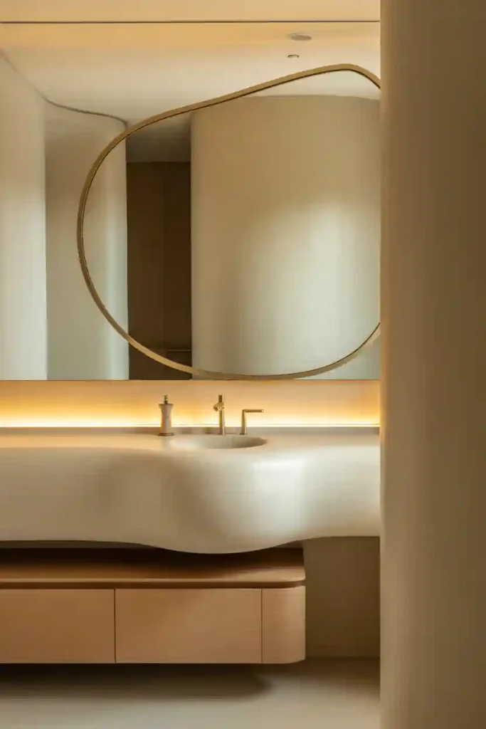 Soft Curves That Balance Clean, Modern Lines