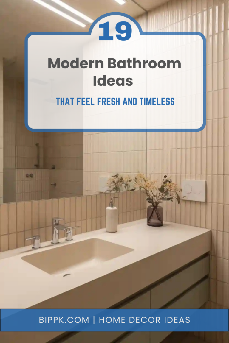 19 Modern Bathroom Ideas That Feel Fresh and Timeless