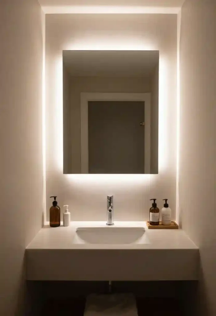 Backlit Bathroom Mirrors