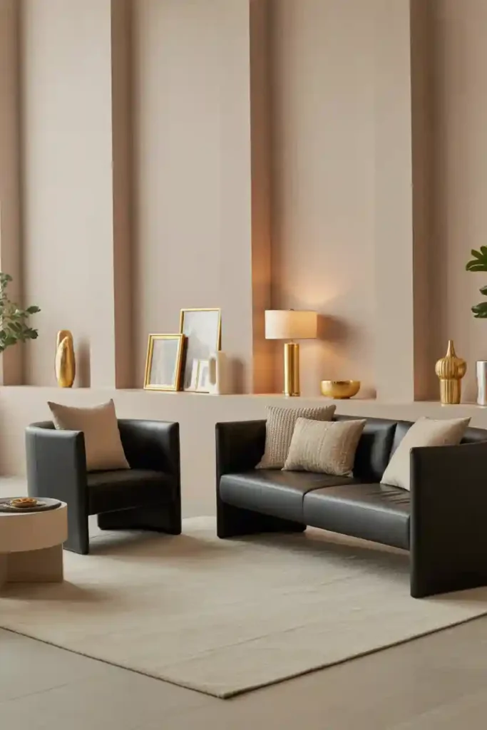 Black Furniture as a Statement Feature