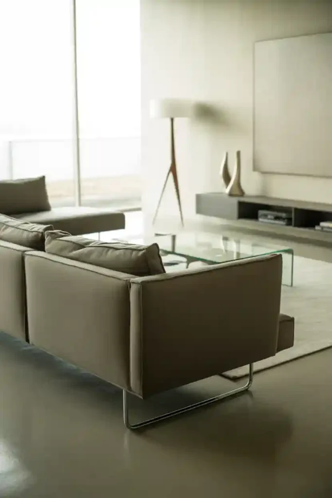 Choose Clean-Lined Furniture