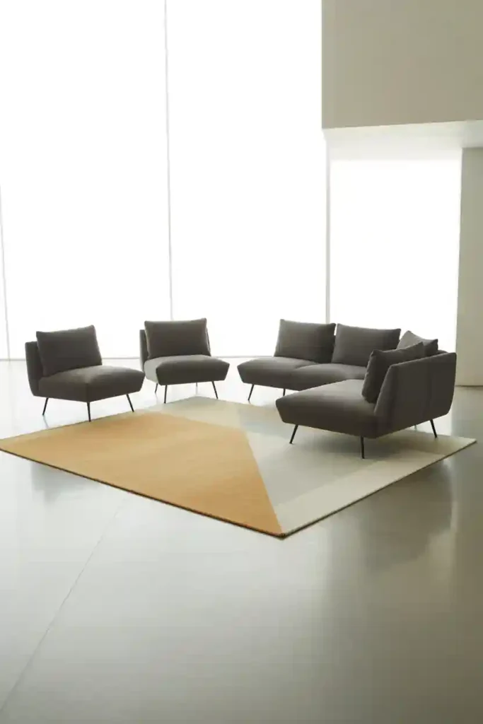 Floating Furniture Layout for Better Flow