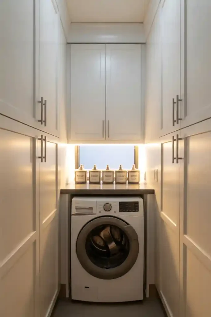 Galley-Style Laundry Room Design