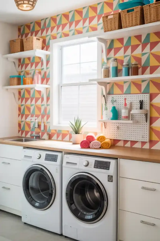 Install Fun Wallpaper or Backsplash