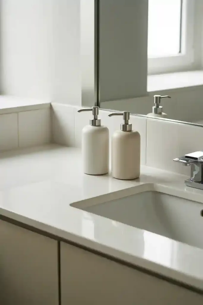 Minimalist Soap and Dispenser Setups