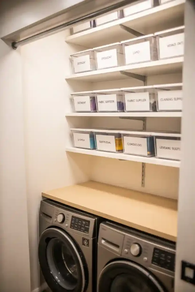 Over-Appliance Floating Shelves