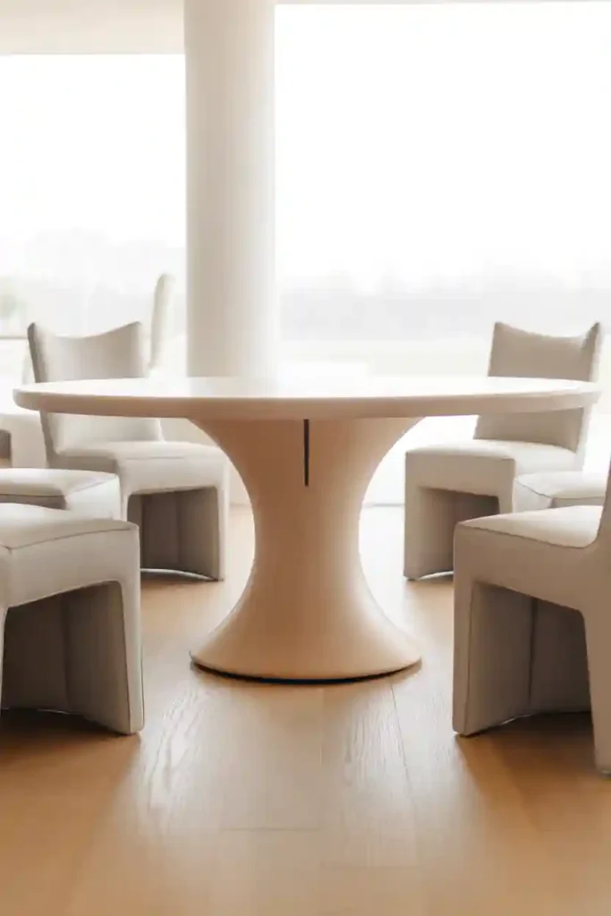 Round Dining Tables for Better Flow