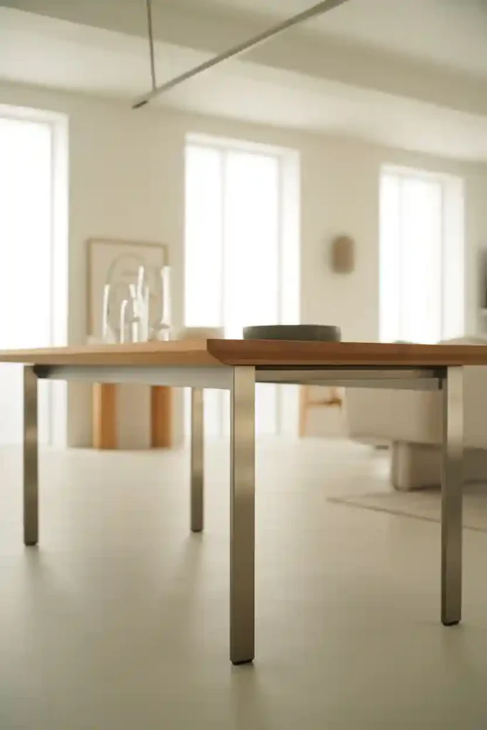 Sleek Minimalist Dining Tables