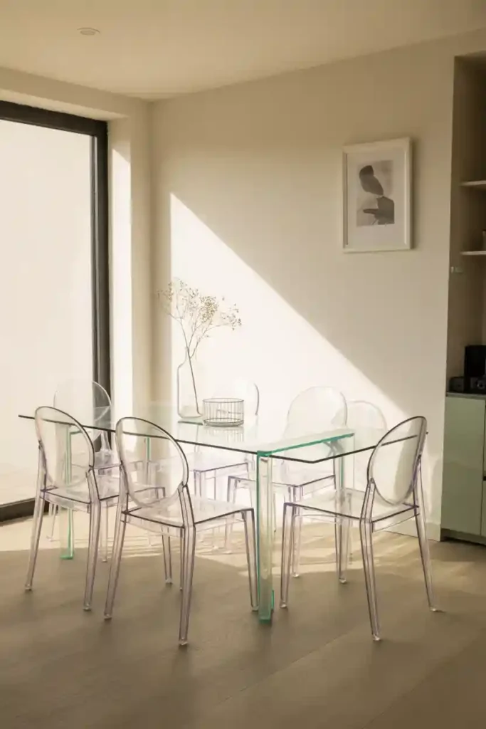 Use Transparent Furniture