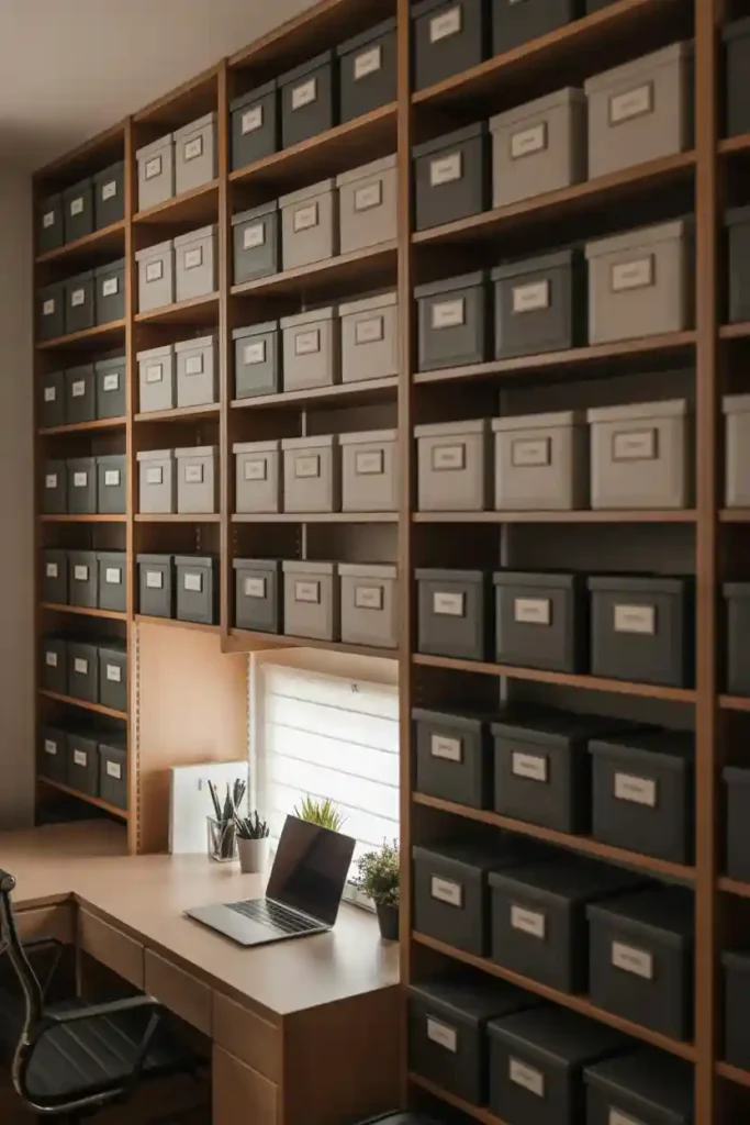 Vertical Shelving for Maximum Storage