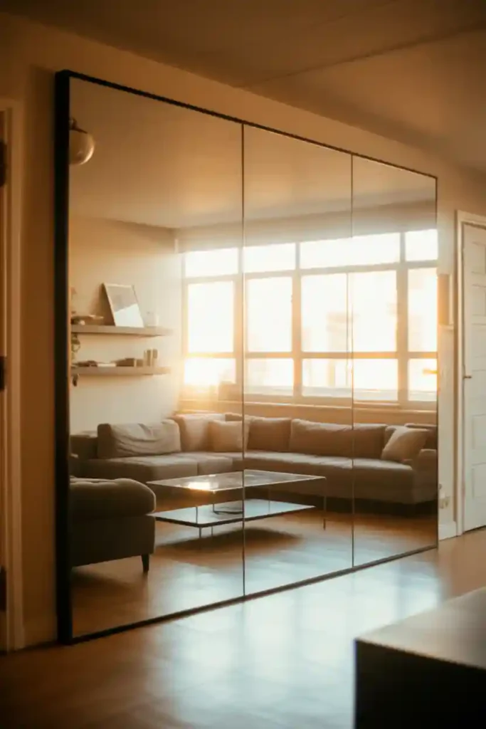 Add Mirrors to Create Visual Depth