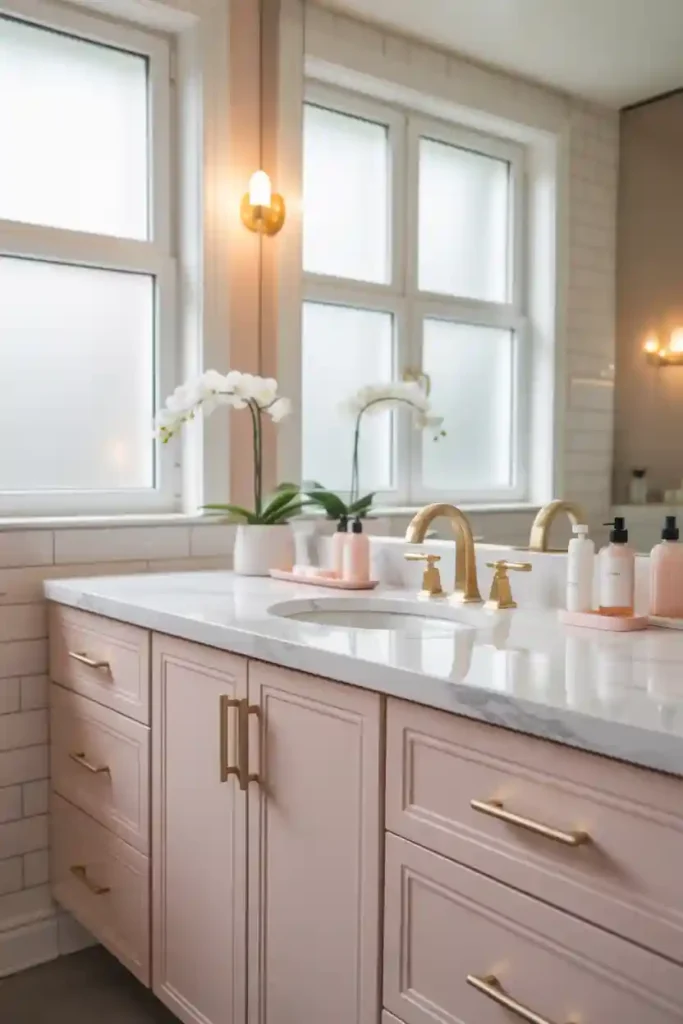 Elegant Vanity with Feminine Touches