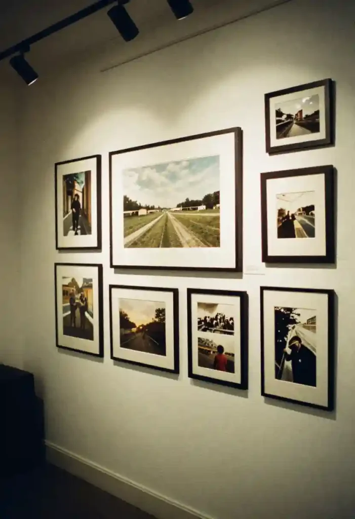 Gallery Wall of Art and Photos