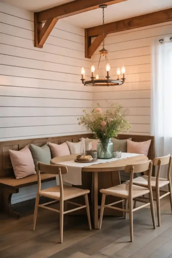 Incorporate a Bench Instead of Chairs 