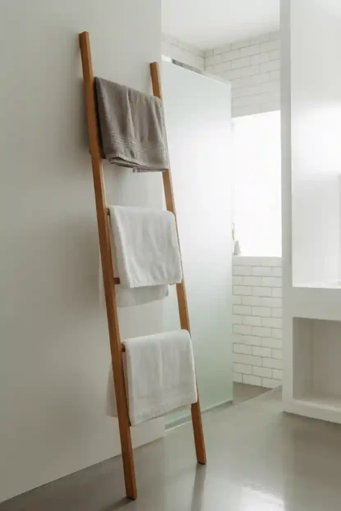 Ladder-Style Towel Racks