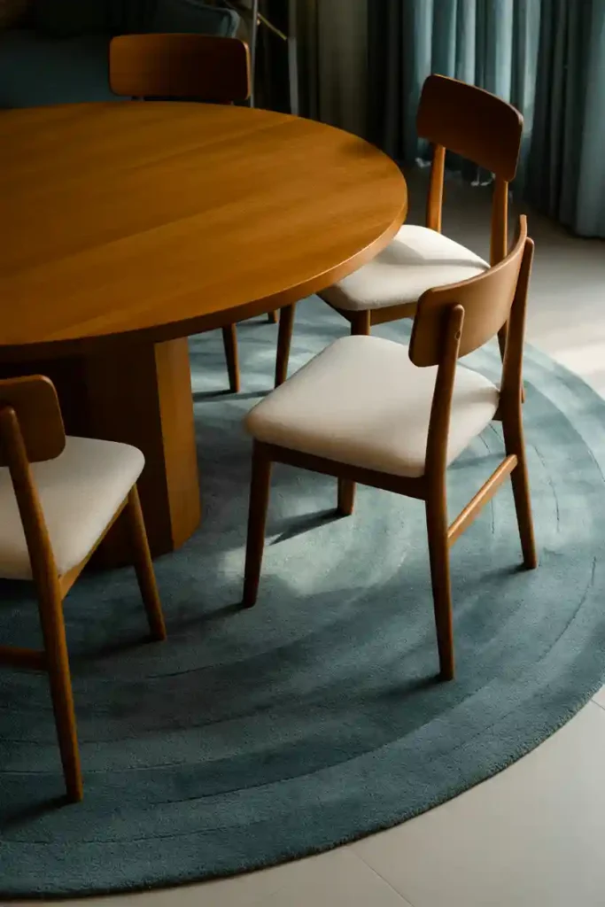 Round Rugs for Circular Tables