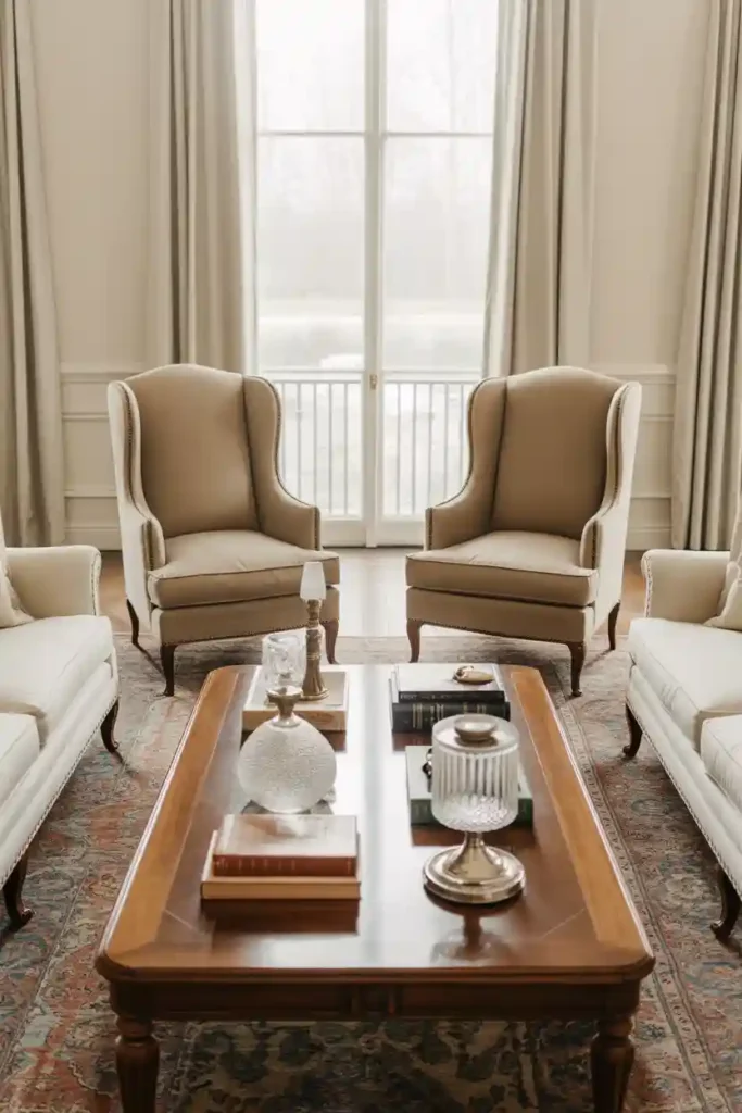  Symmetrical Furniture Arrangement